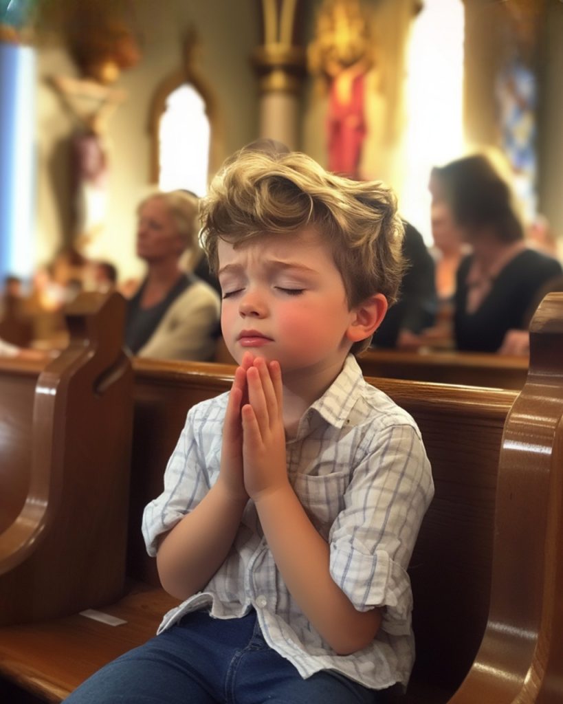 Little Orphan Prays in Church for Mom to Come for Him, ‘I’ll Take You,’ He Hears One Day – Story of the Day