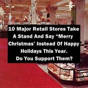 Retail Stores Embrace the Spirit of Christmas