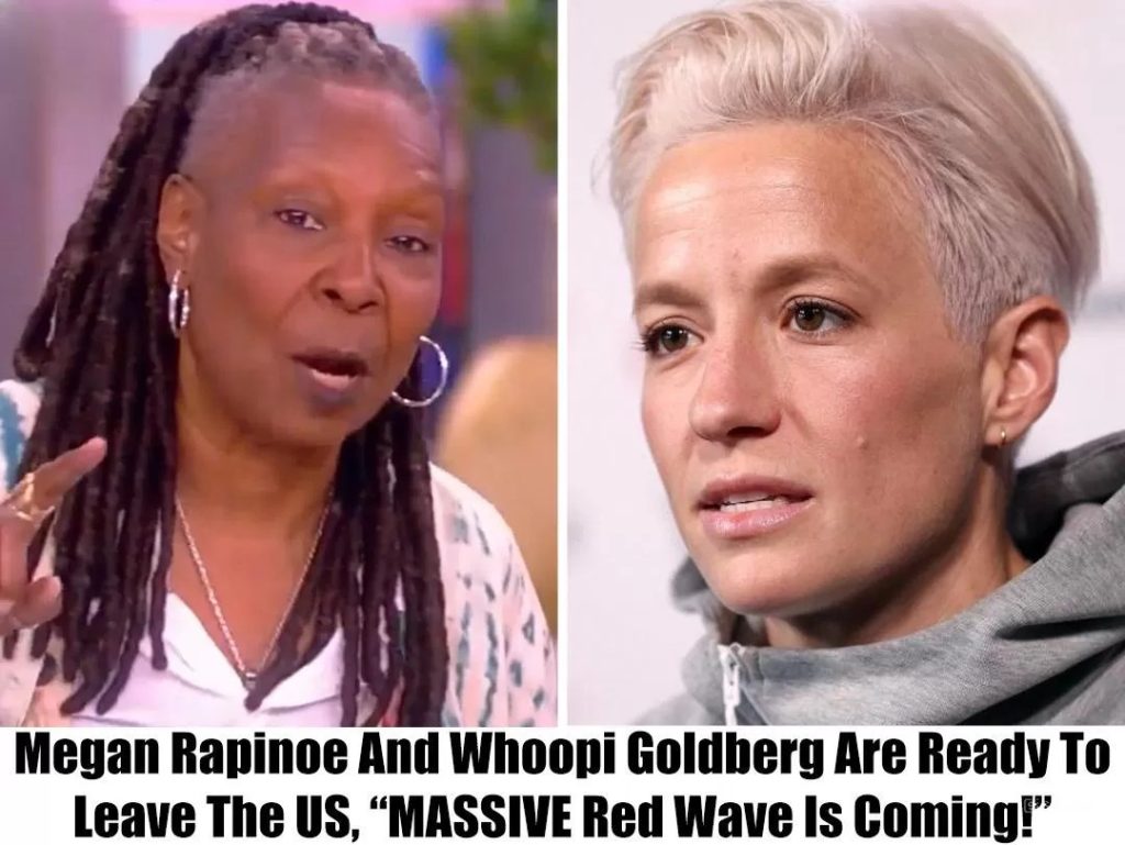 ‘We Get No Respect Here’: Whoopi Goldberg and Megan Rapinoe to Leave America Soon