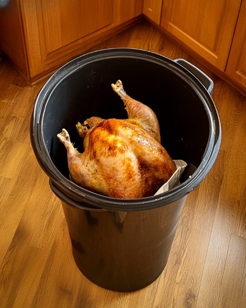 My Husband Grabbed the Thanksgiving Turkey and Threw It in the Trash – When He Explained Why, Everyone Was Shocked