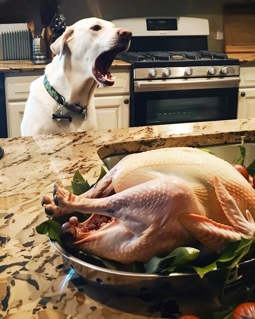 Our Dog Wouldn’t Stop Barking at the Thanksgiving Turkey — When I Finally Checked It, I Called the Police