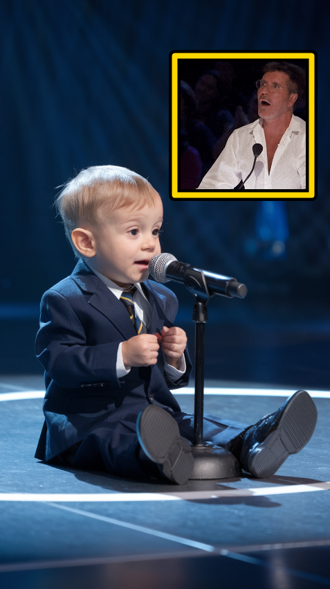 No one has ever seen anything like it on this stage before, Simon Cowell and all the judges burst into tears from the first note of this boys song