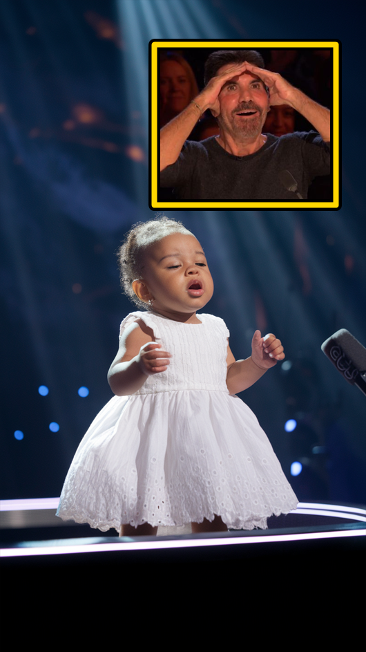 This has never happened before in history, Simon Cowell Breaks Down in TEARS as little girl started singing, the entire crowd gasped