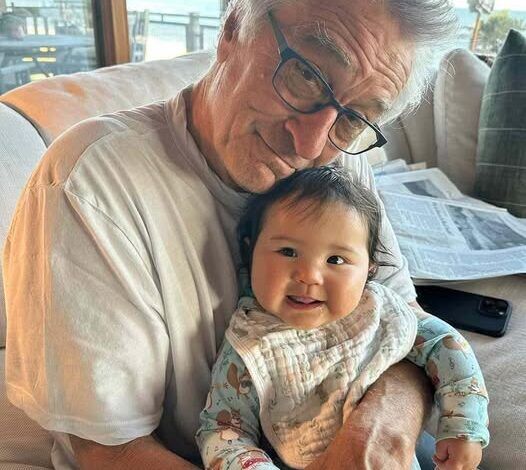 Robert De Niro, 80, Shares Heartwarming Moment with 10-Month-Old Daughter Gia