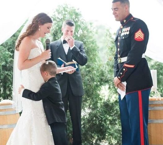 Stepmom’s Heartfelt Wedding Vows to Her 4-Year-Old Stepson Leave Everyone in Tears