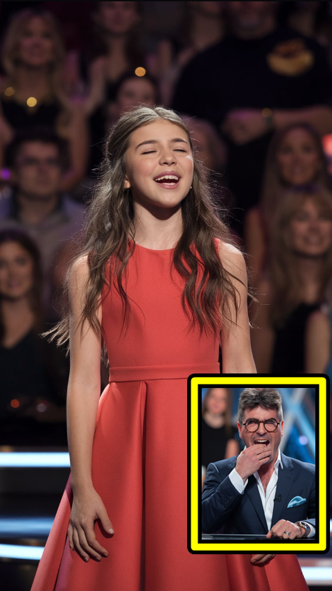 The judges chuckled at the song choice of this girl, but her performance blew them away, literally knocking them out of their chairs