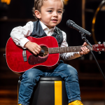 This has never happened before in history! This must be heard! 1 year old baby plays guitar and sings!