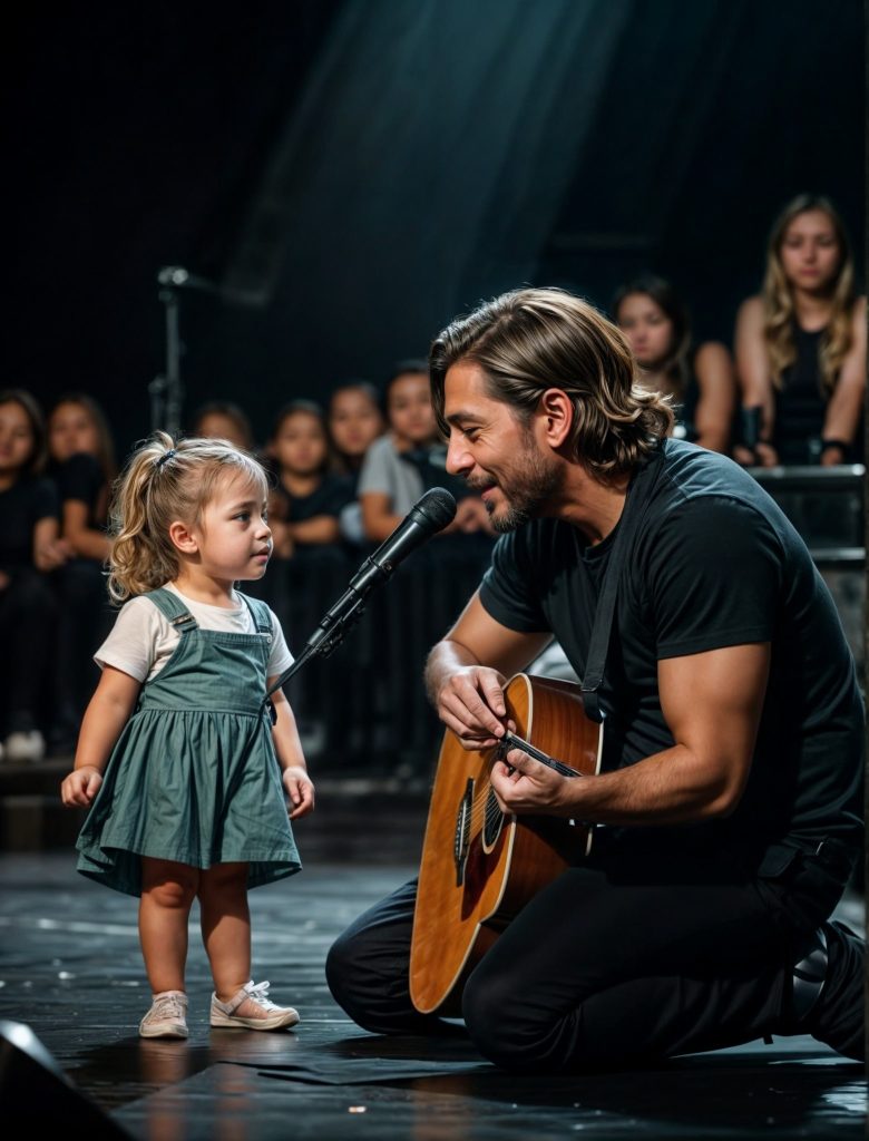 In a spontaneous moment, the superstar invites a little girl to sing “You Raise Me Up.” Within seconds, the girl captivates the audience and brings down the house with her rendition.