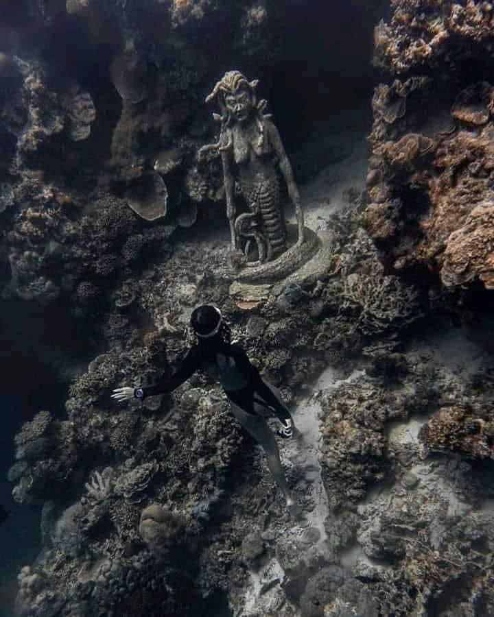 Medusa Statue hidden in The Mediterranean Sea for 2500 years