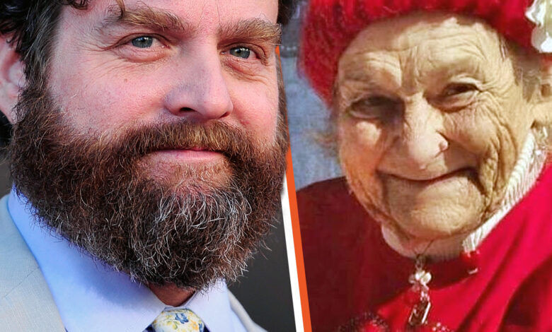 Zach Galifianakis Paid Old Homeless Woman’s Rent for Years & Spent Time with Her as She Had No Family