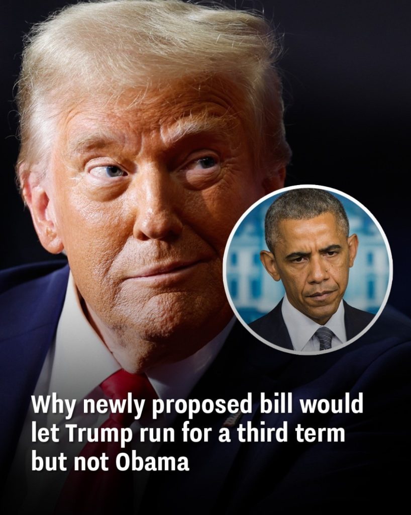 Why newly proposed bill would let Trump run for a third term but not Obama