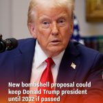 New bombshell proposal could keep Donald Trump president until 2032 if passed