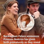 Buckingham Palace announces Princess Beatrice has given birth prematurely as they reveal adorable name