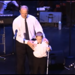 A blind and autistic 10-year-old boy sings. Everyone was stunned by his voice!!!