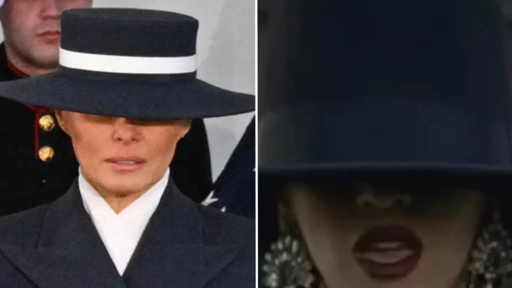 People are just realising why Melania Trump’s inauguration outfit looks so familiar