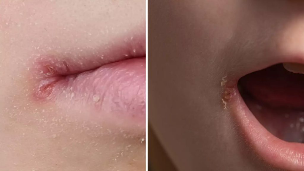 Warning issued to anyone who thinks they have ‘chapped lips’ as the weather turns colder