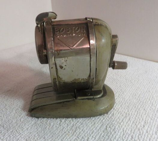 Remembering the Boston Vacuum Mount Pencil Sharpener: A Nostalgic Journey