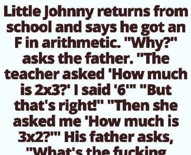 Little Johnny’s SAVAGE Response to His F in Math! You Won’t Believe His Answer!