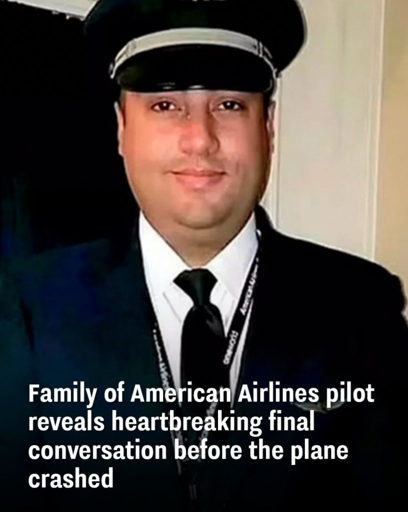 Family of American Airlines pilot reveals heartbreaking final conversation before the plane crashed