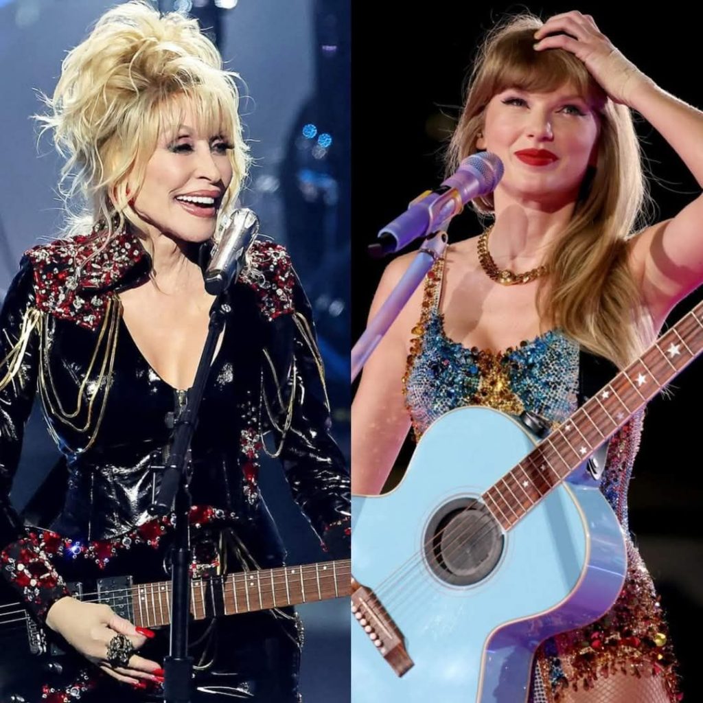 Dolly Parton gushes about Taylor Swift and describes her as an ‘inspiration’