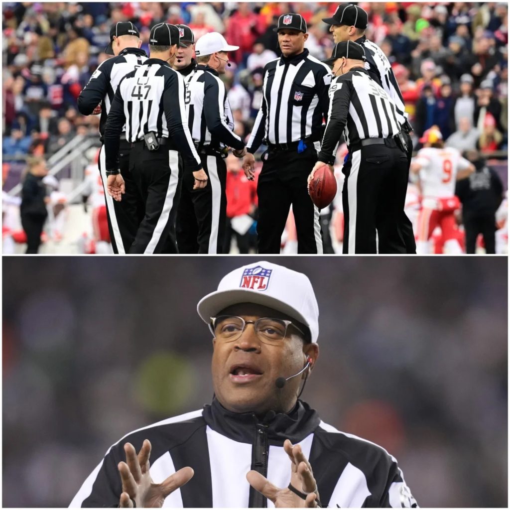 NFL BOMBSHELL: The NFL unexpectedly fired three referees, most notably Ron Torbert, who officiated the game between the Philadelphia Eagles and the Kansas City Chiefs, for their involvement in the largest bribery scandal in NFL history.