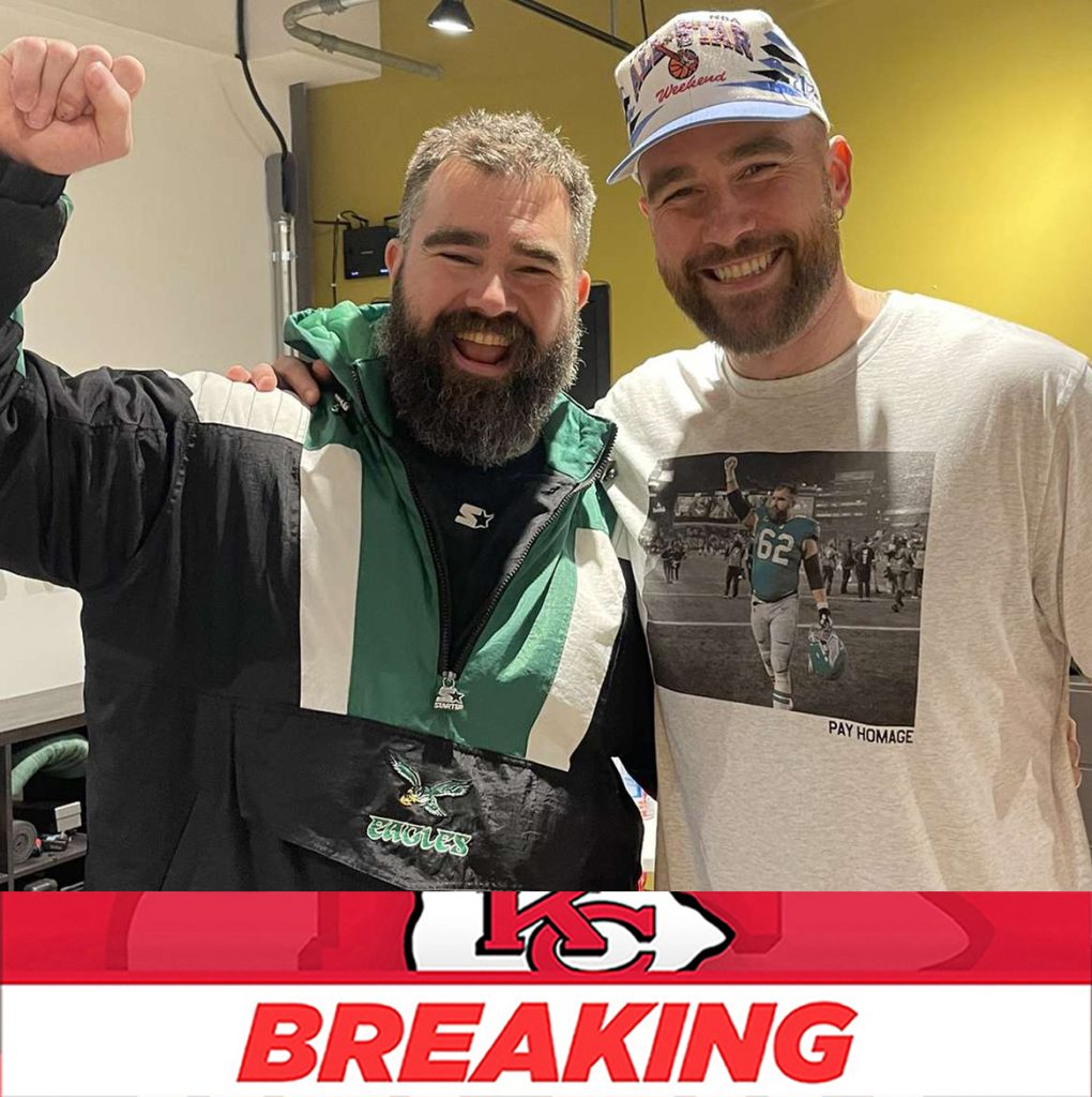 Jason and Travis Kelce end podcast ‘hiatus’ to announce return of New Heights with special celebrity guest episode..