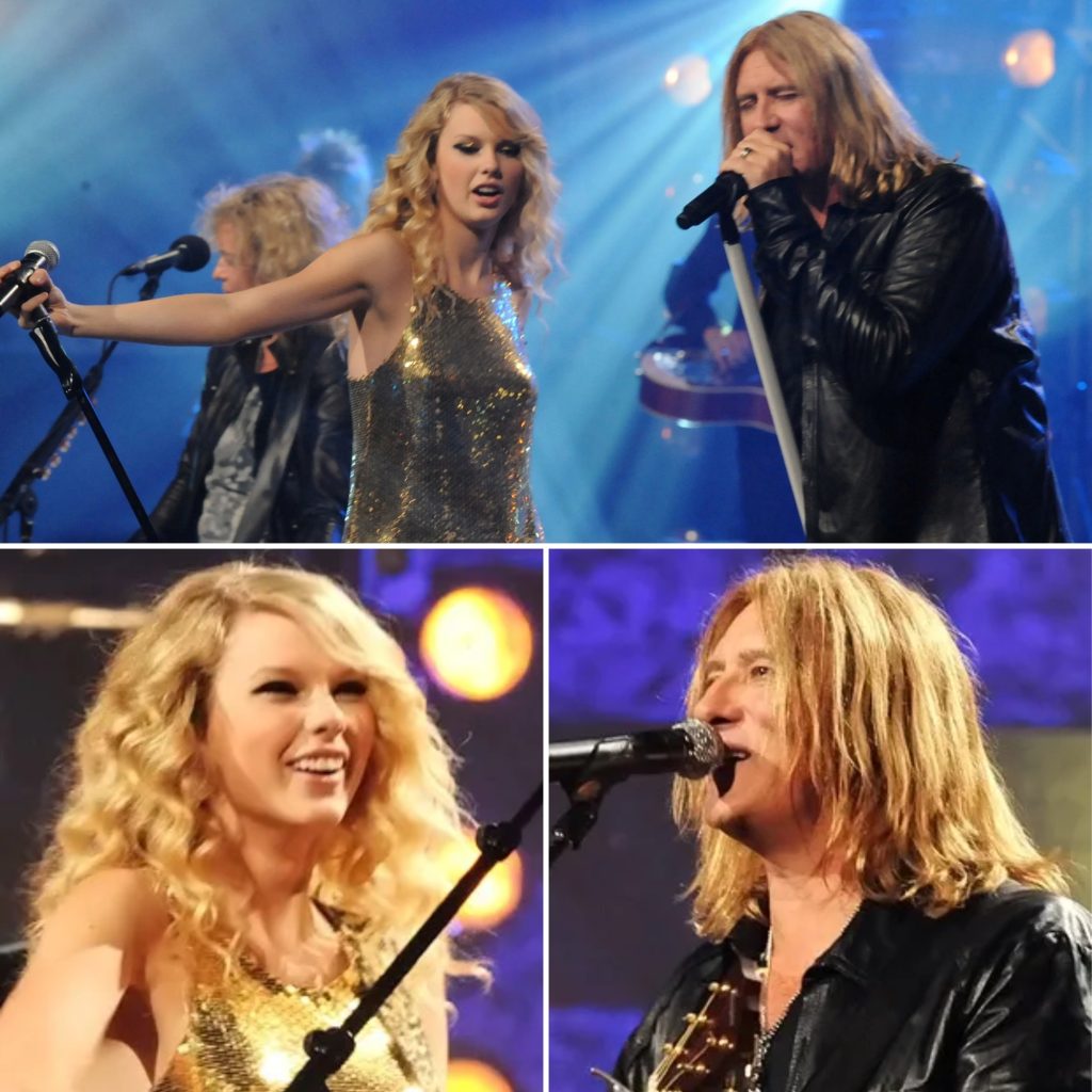 When Country Meets Rock: Taylor Swift & Def Leppard Set CMT Crossroads on Fire with an Unforgettable Genre-Blending Performance!