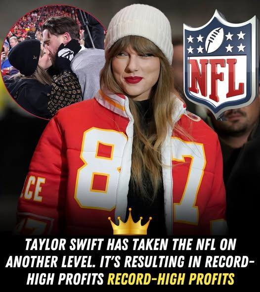 Taylor Swift’s romance with Travis Kelce reshapes the NFL with record-high profits