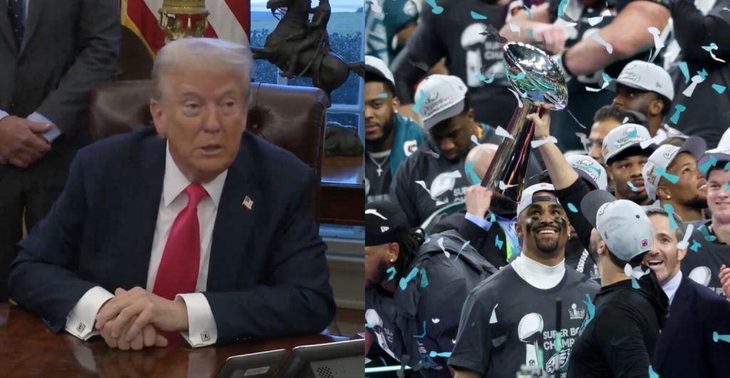 Donald Trump Confirms He Will Invite Super Bowl 59 Champions Eagles To White House: “They Deserve To Be Here”