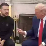 Donald Trump ‘yells’ at Ukrainian president Zelenskyy ‘you’re gambling with World War 3’ in chaotic footage from White House