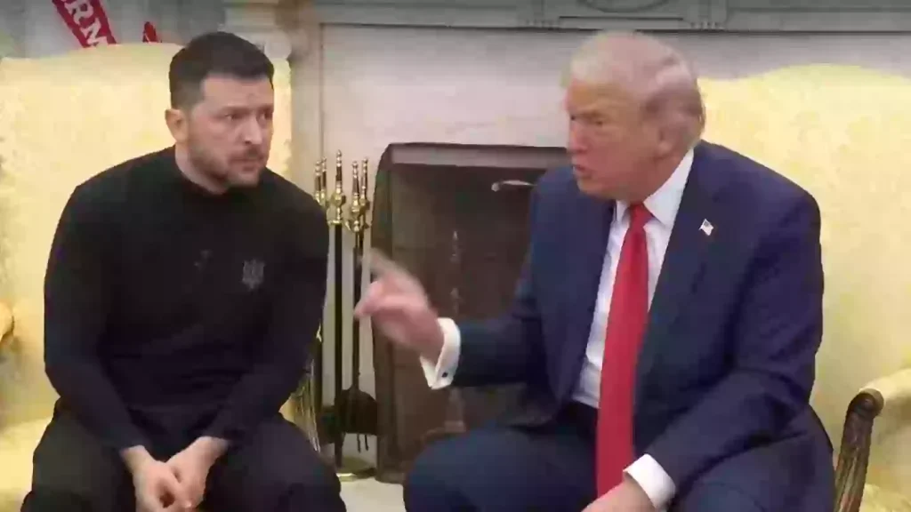 Donald Trump responds after chaotic footage showed him ‘yelling’ at Zelinskyy saying he’s ‘gambling with World War 3’