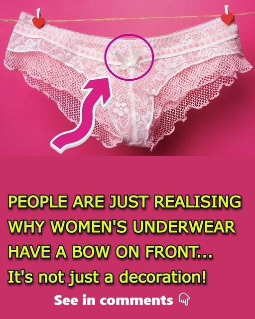 Why Women’s Underwear Have A Bow On Front