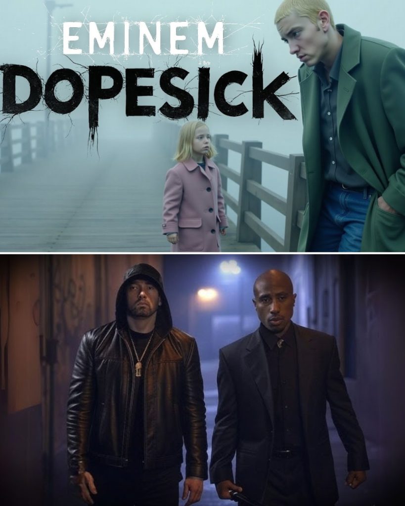 Eminem has released a new track in 2025, titled “Dopesick.” This song is a reflection of his continued struggle with addiction and his journey through recovery, offering a powerful message to both fans and listeners around the world. Dopesick draws inspiration from Eminem’s own experiences with substance abuse, a theme that has often been present in his earlier works. In the track, he explores the dark and painful realities of addiction, describing the intense hold it can have on a person’s life. The lyrics depict feelings of hopelessness, numbness, and isolation, as well as the internal battle of wanting to break free but being trapped in the cycle.