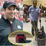 Ryan Day unexpectedly gifted a school janitor an SUV after learning about his family’s situation, bringing fans to tears. His act of kindness made headlines with a surprise that left the entire school – and the internet – speechless.7