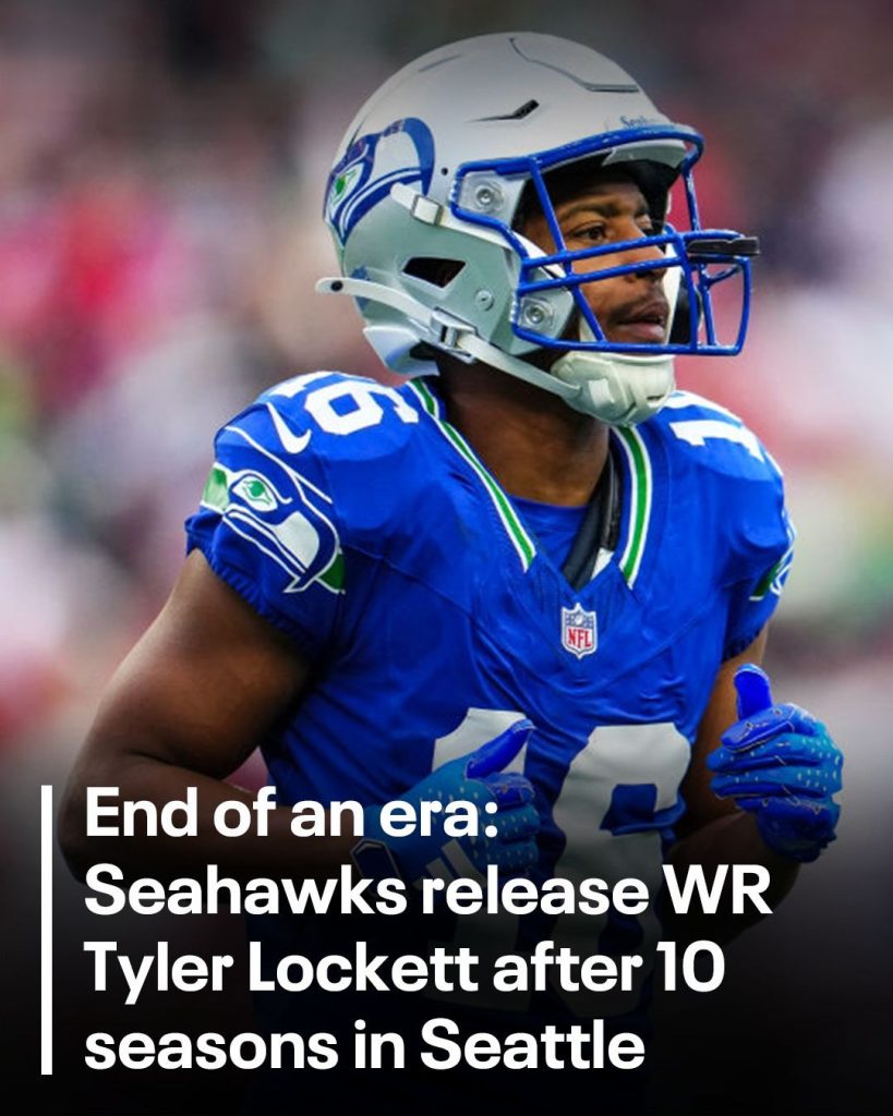 Seahawks release receiver Tyler Lockett after 10 seasons in Seattle