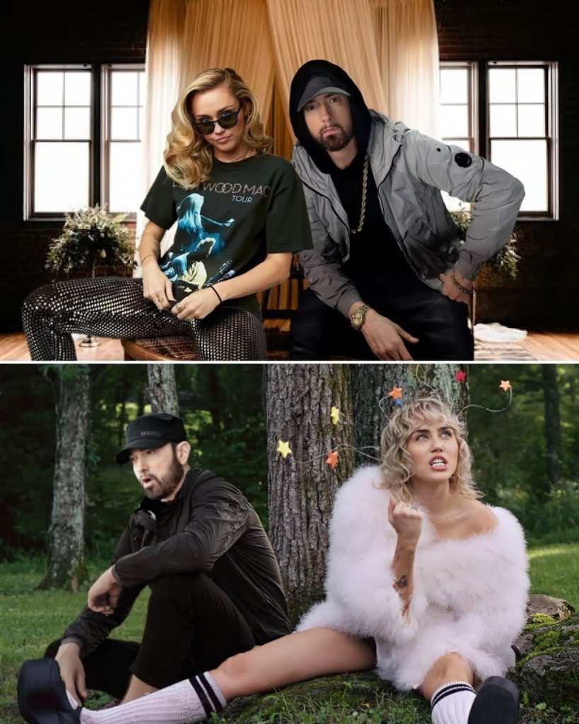 Eminem and Miley Cyrus join forces for Run Away featuring Ollie—and it’s not just a song, it’s a full-blown emotional rollercoaster. The raw grit of Eminem’s verses collides with Miley’s powerhouse vocals, creating a track that hits like a punch to the gut. It’s haunting, it’s explosive, and it’s the kind of collaboration no one saw coming but now can’t live without.