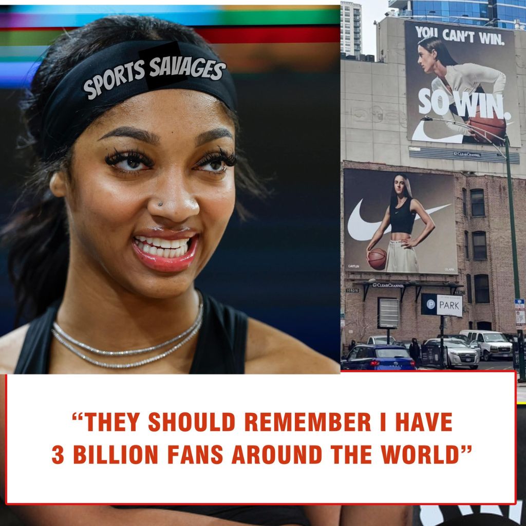 Angel Reese calls for a Nike boycott after the brand upset her fans by signing Caitlin Clark to a $28 million deal and displaying Clark’s poster in Chicago