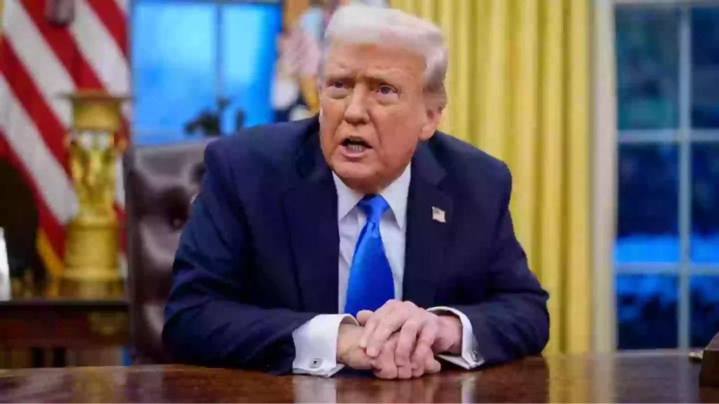 President Trump declares national emergency as trade war between Canada intensifies