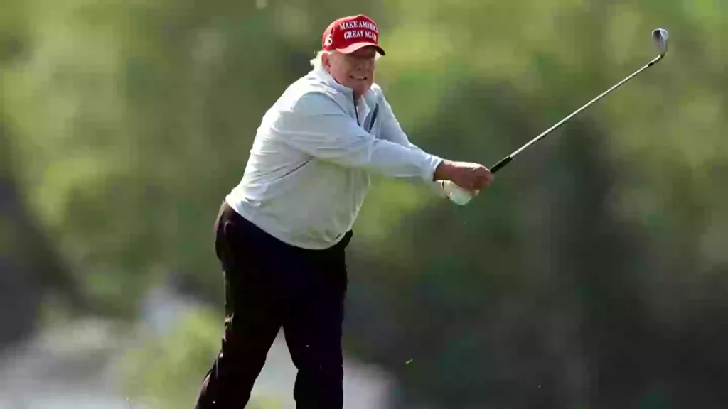 Jaw-dropping amount Donald Trump’s 13 rounds of golf have reportedly cost US taxpayers this year